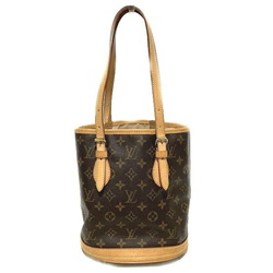 Louis Vuitton Monogram Petite Bucket PM M42238 Bag Tote Handbag Women's