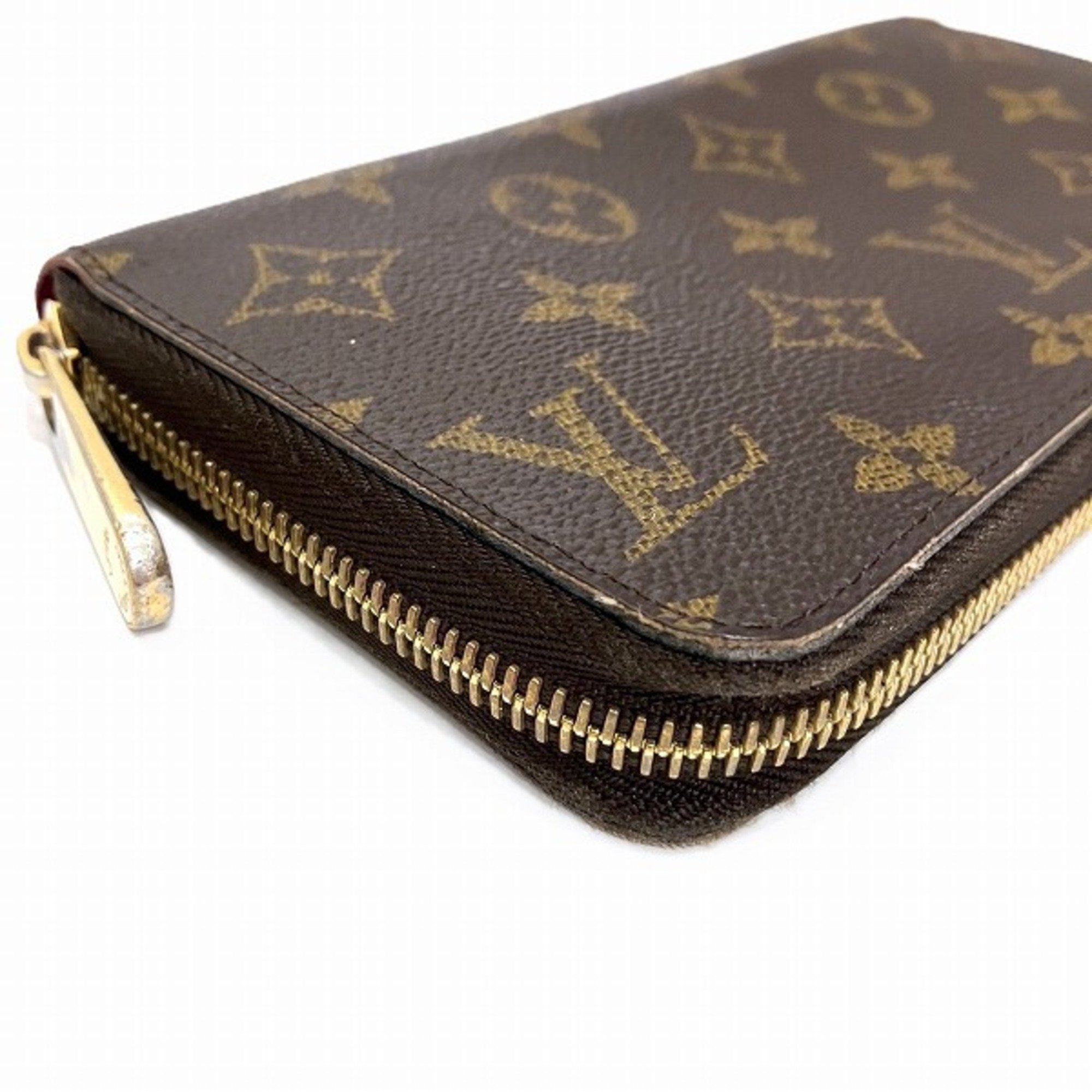 Louis Vuitton Monogram Zippy Wallet M41895 Round Long for Women