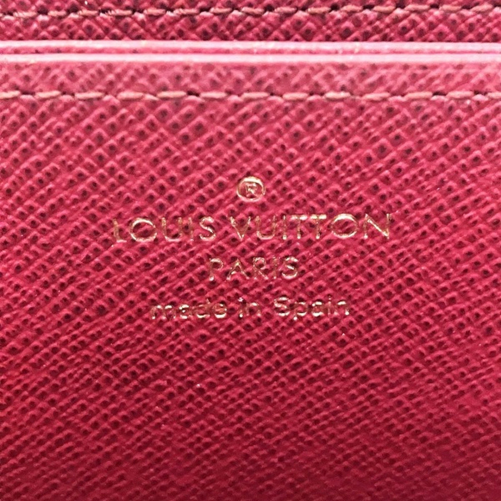 Louis Vuitton Monogram Zippy Wallet M41895 Round Long for Women