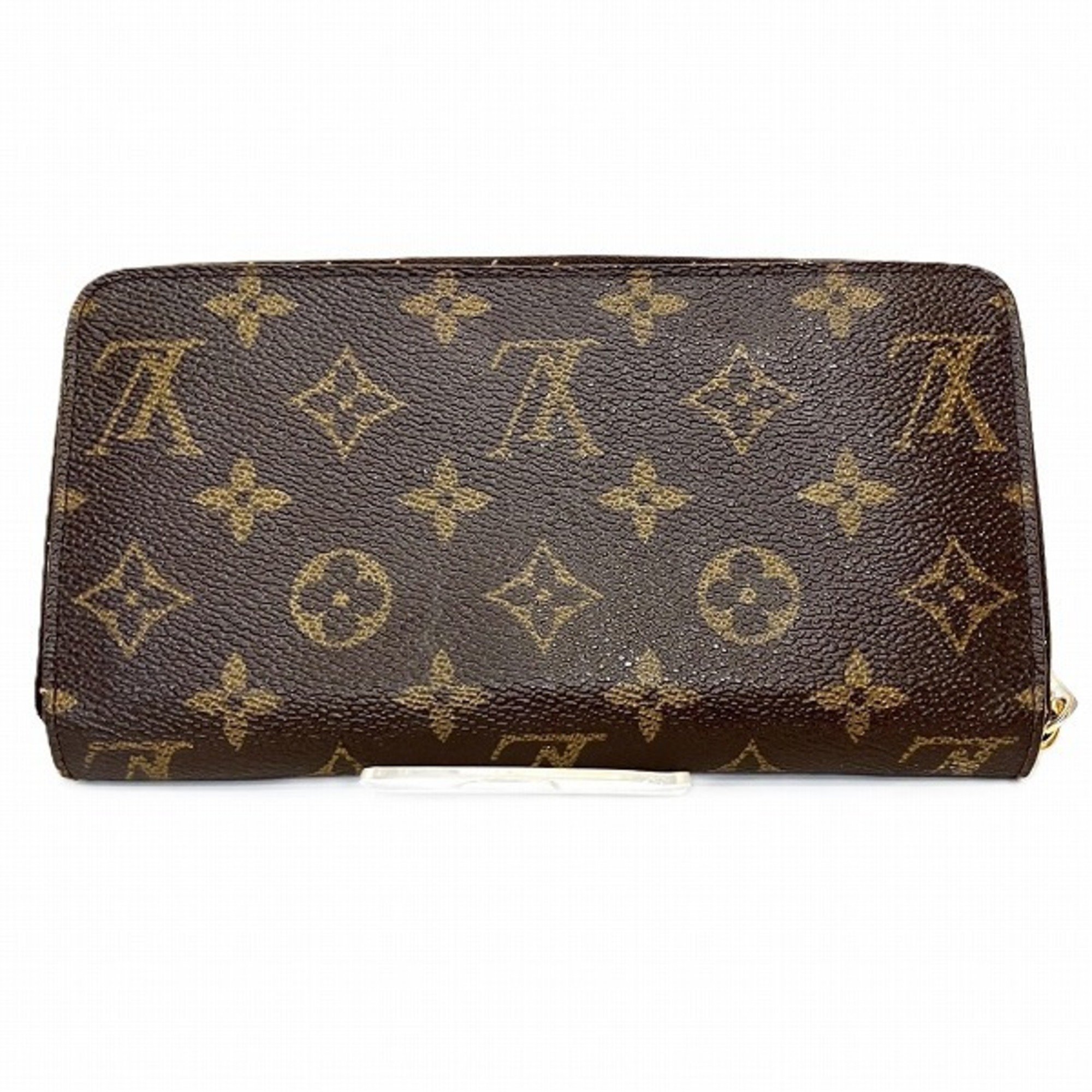 Louis Vuitton Monogram Zippy Wallet M41895 Round Long for Women