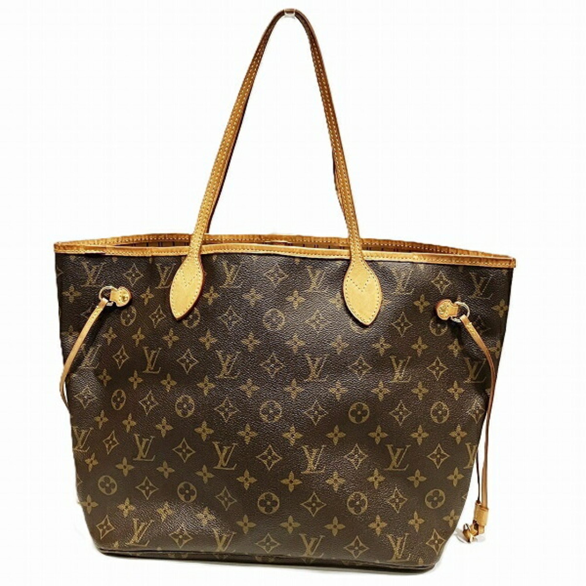 Louis Vuitton Monogram Neverfull MM M40156 Bag Tote Women's