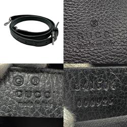 GUCCI Handbag Shoulder Bag Leather Black Women's 341504 n0357