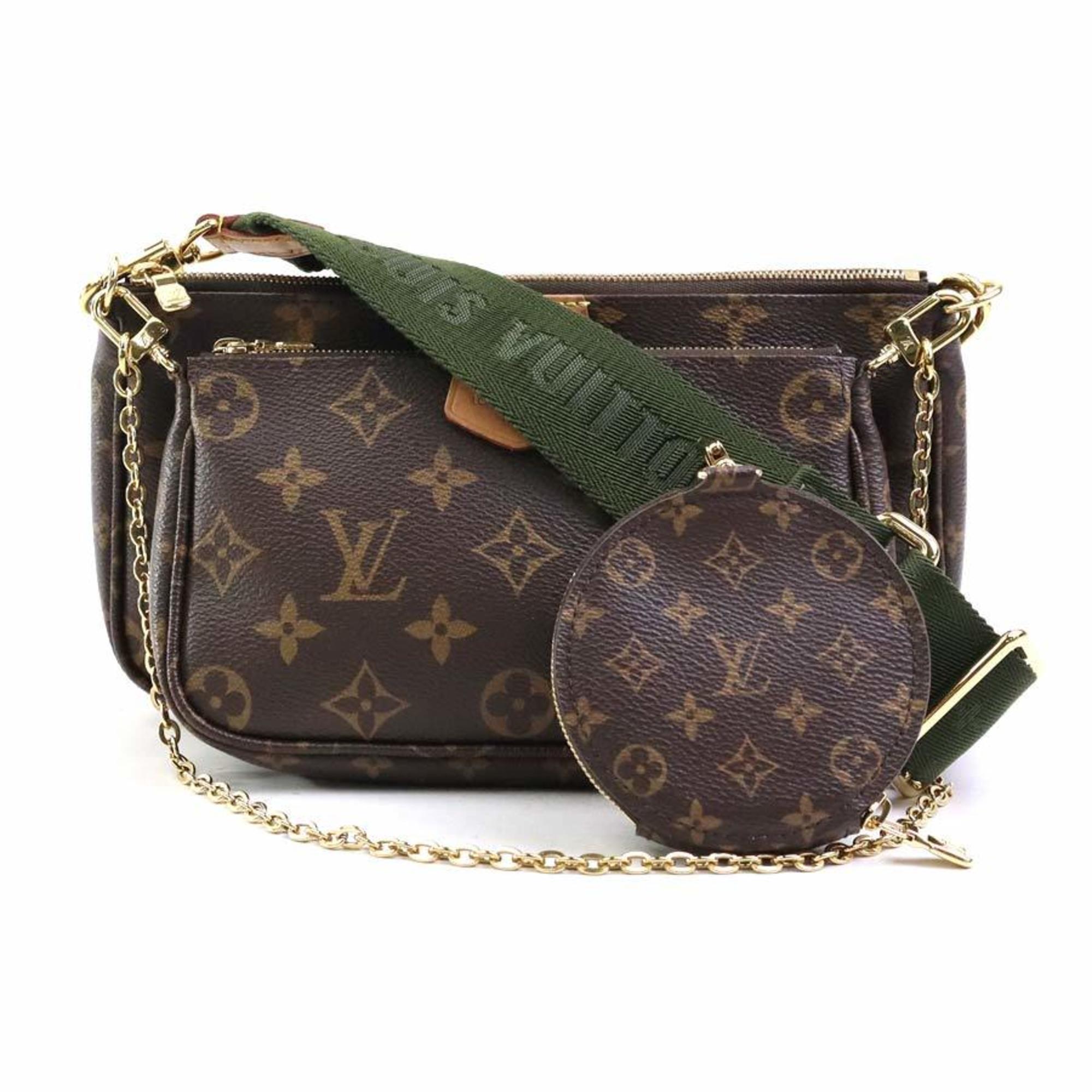 Louis Vuitton LOUIS VUITTON Shoulder Bag Monogram Multi Pochette Accessoires Canvas Brown Men's Women's M44813 99965j