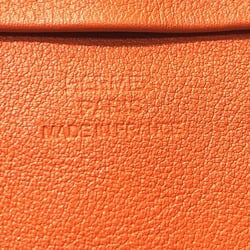 Hermes Flex Orange Long Wallet Bi-fold for Women