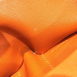 Hermes Flex Orange Long Wallet Bi-fold for Women