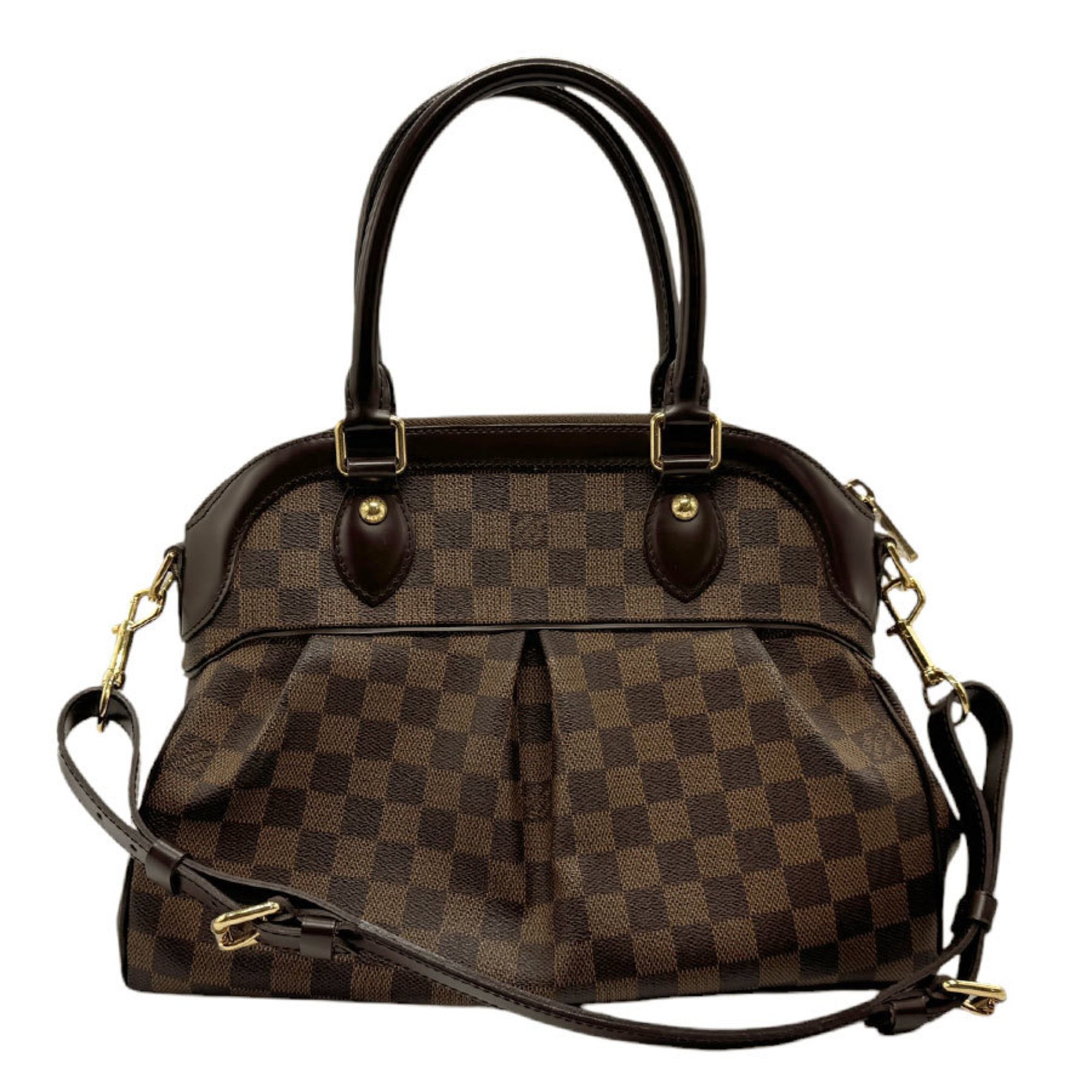 Louis Vuitton LOUIS VUITTON Handbag Shoulder Bag Damier Trevi PM Canvas Ebene Women's N51997 n0341