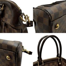 Louis Vuitton LOUIS VUITTON Handbag Shoulder Bag Damier Trevi PM Canvas Ebene Women's N51997 n0341