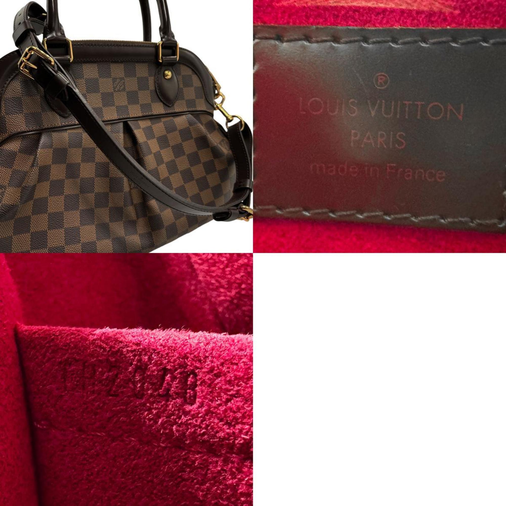 Louis Vuitton LOUIS VUITTON Handbag Shoulder Bag Damier Trevi PM Canvas Ebene Women's N51997 n0341