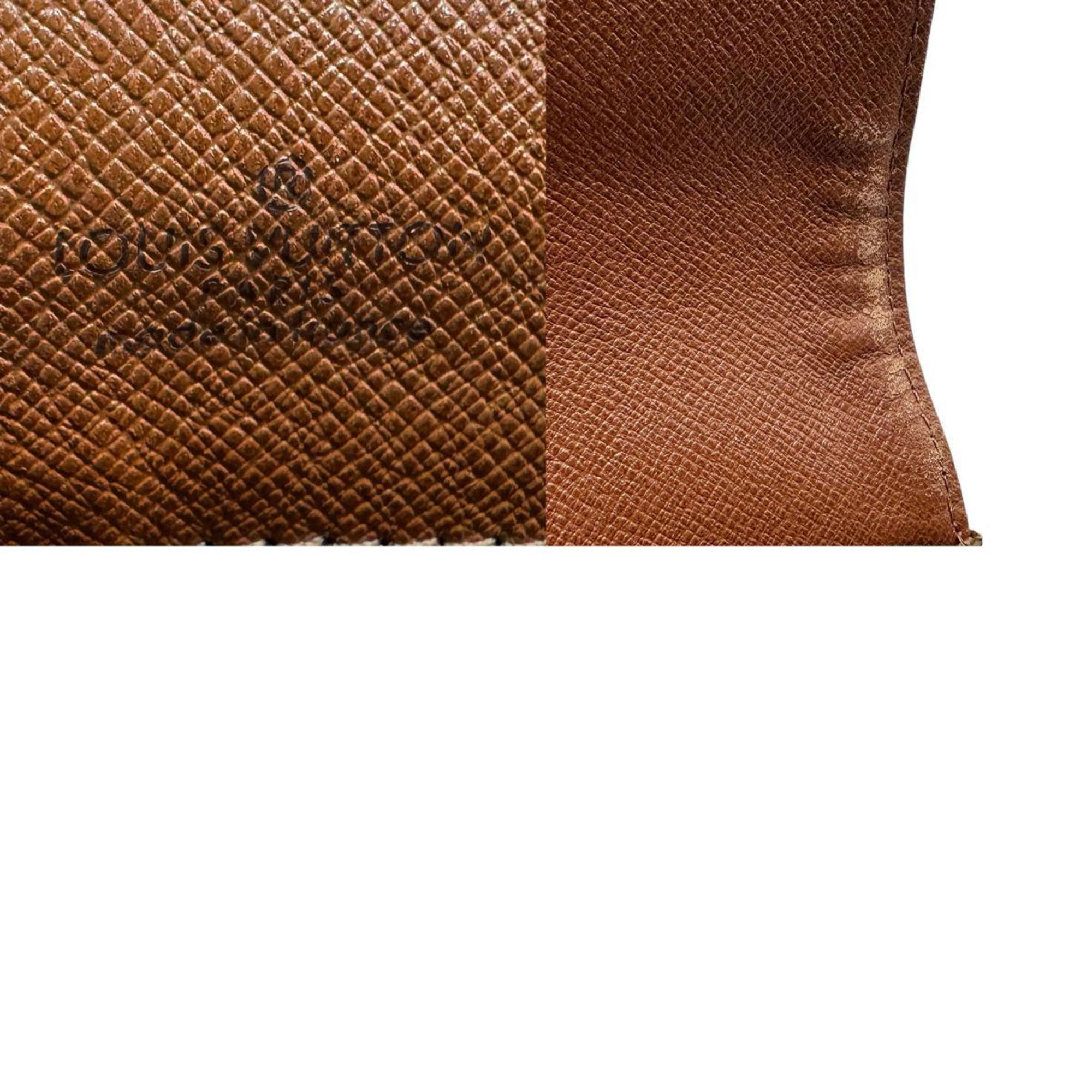 Louis Vuitton LOUIS VUITTON Clutch Bag Monogram Pochette Damme GM Canvas Brown Men's M51810 z2317