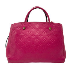 Louis Vuitton LOUIS VUITTON Handbag Shoulder Bag Monogram Empreinte Montaigne MM Red Pink Women's z2316