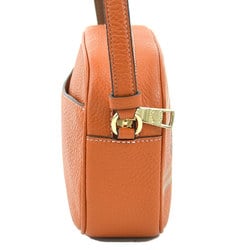 COACH shoulder bag leather orange ladies r10145k