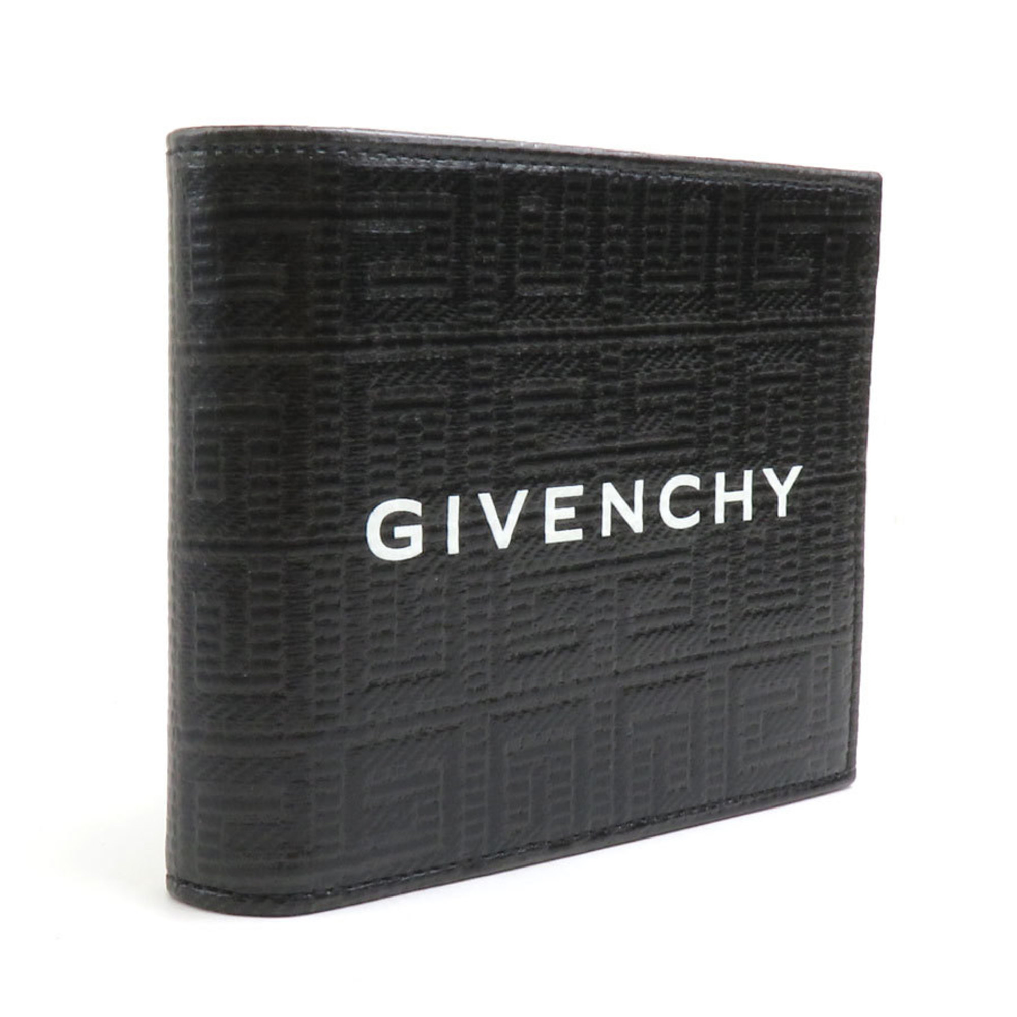 GIVENCHY Bi-fold wallet leather black men's r10169k