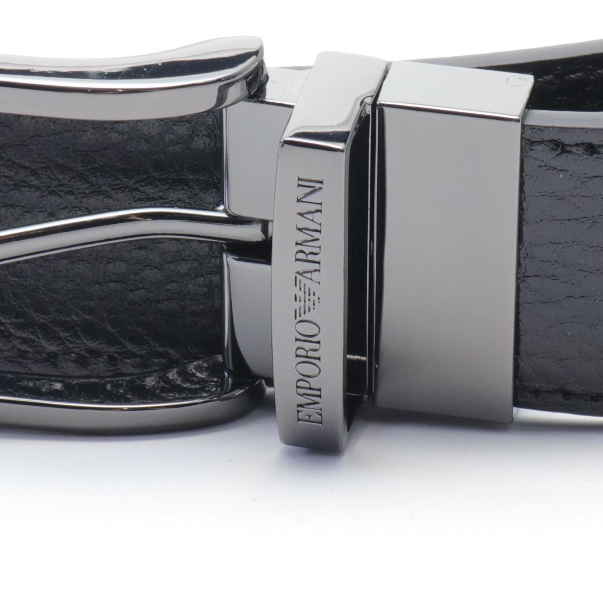 Emporio Armani Belt Clothing Leather Men's Black Y4S576