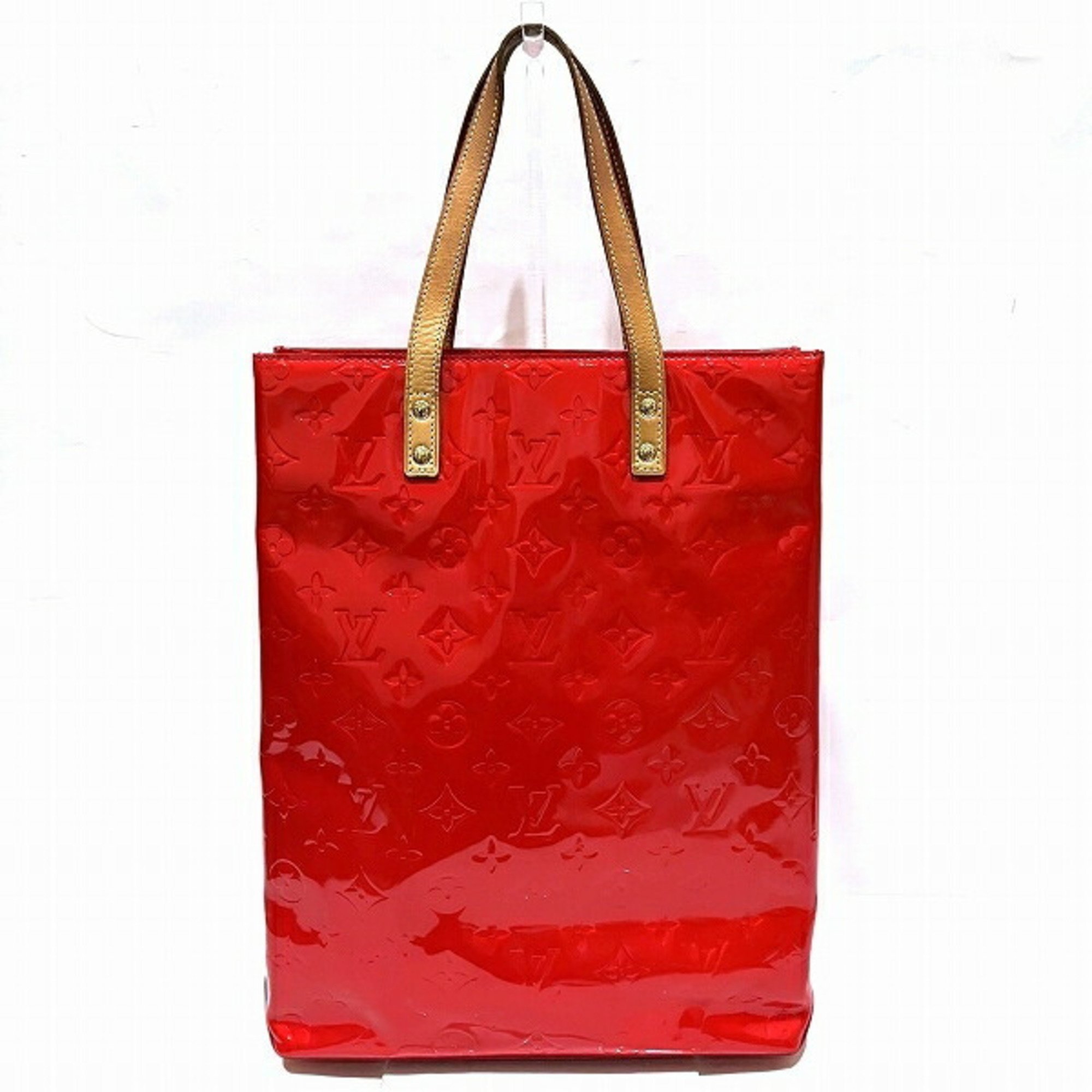 Louis Vuitton Vernis Reed MM M91086 Bag Tote Women's