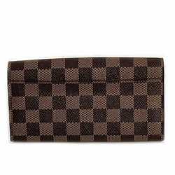 Louis Vuitton Damier Portefeuille Sarah Rose Ballerine N60114 Long Wallet Bi-fold for Women