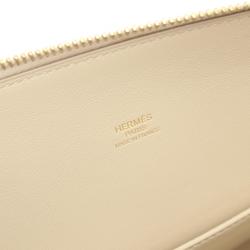 Hermes HERMES Bolide 1923 30 Crepe Handbag Bag Epsom Leather Women's White