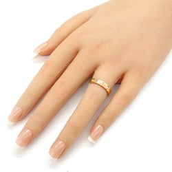 Cartier Love Ring 8P Diamond K18PG (Pink Gold) Ladies Clear B4050800