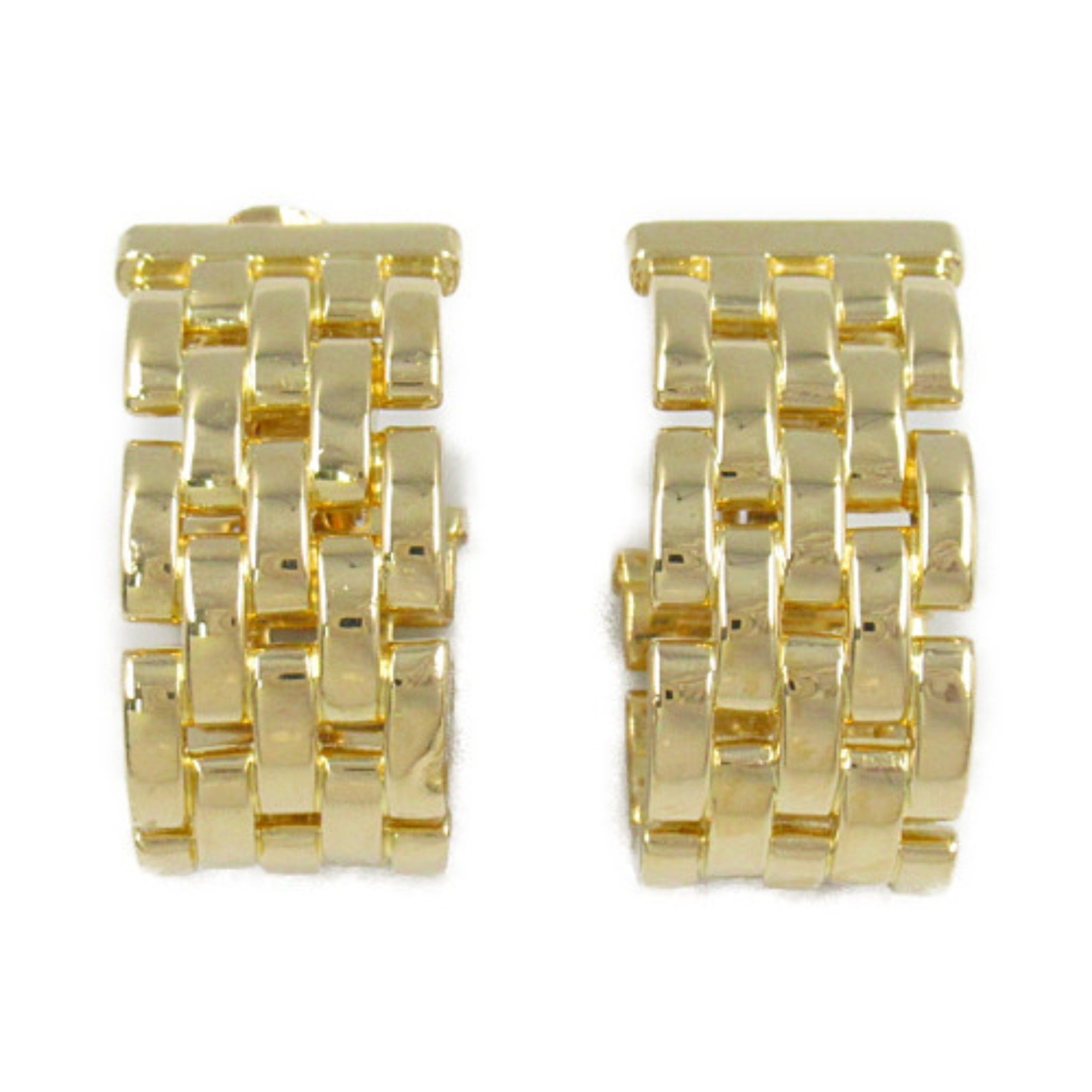 CARTIER Maillon Panthere Earrings, K18 (yellow gold), ladies' gold