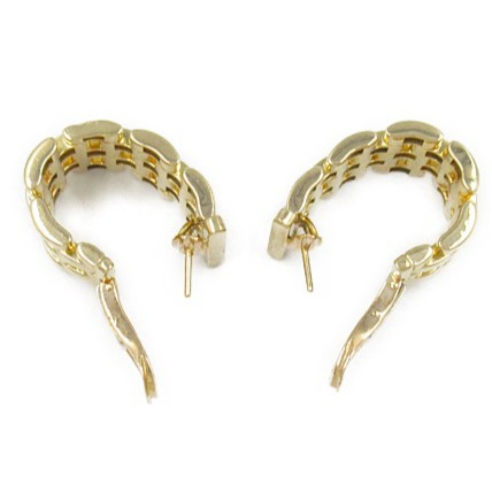 CARTIER Maillon Panthere Earrings, K18 (yellow gold), ladies' gold