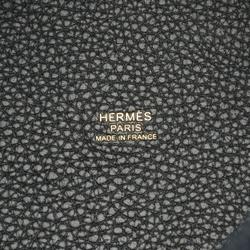 Hermes HERMES Picotin Lock PM Handbag Bag Taurillon Clemence Women's Black