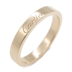 Cartier C de Wedding Ring, K18PG (pink gold), Men's, Women's, Gold