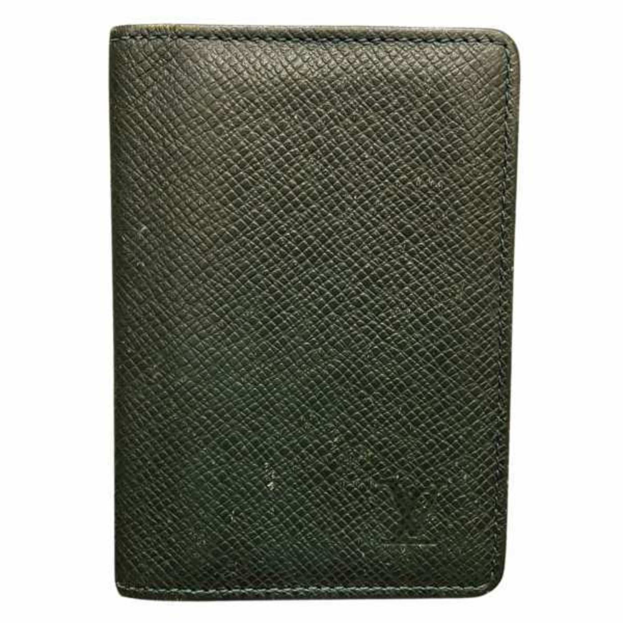 Louis Vuitton Taiga Organizer de Poche M30514 Small items Business card holder Men's Women's