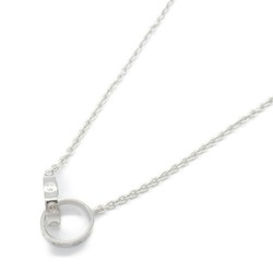 CARTIER Baby Love Necklace K18WG (White Gold) Women's Silver