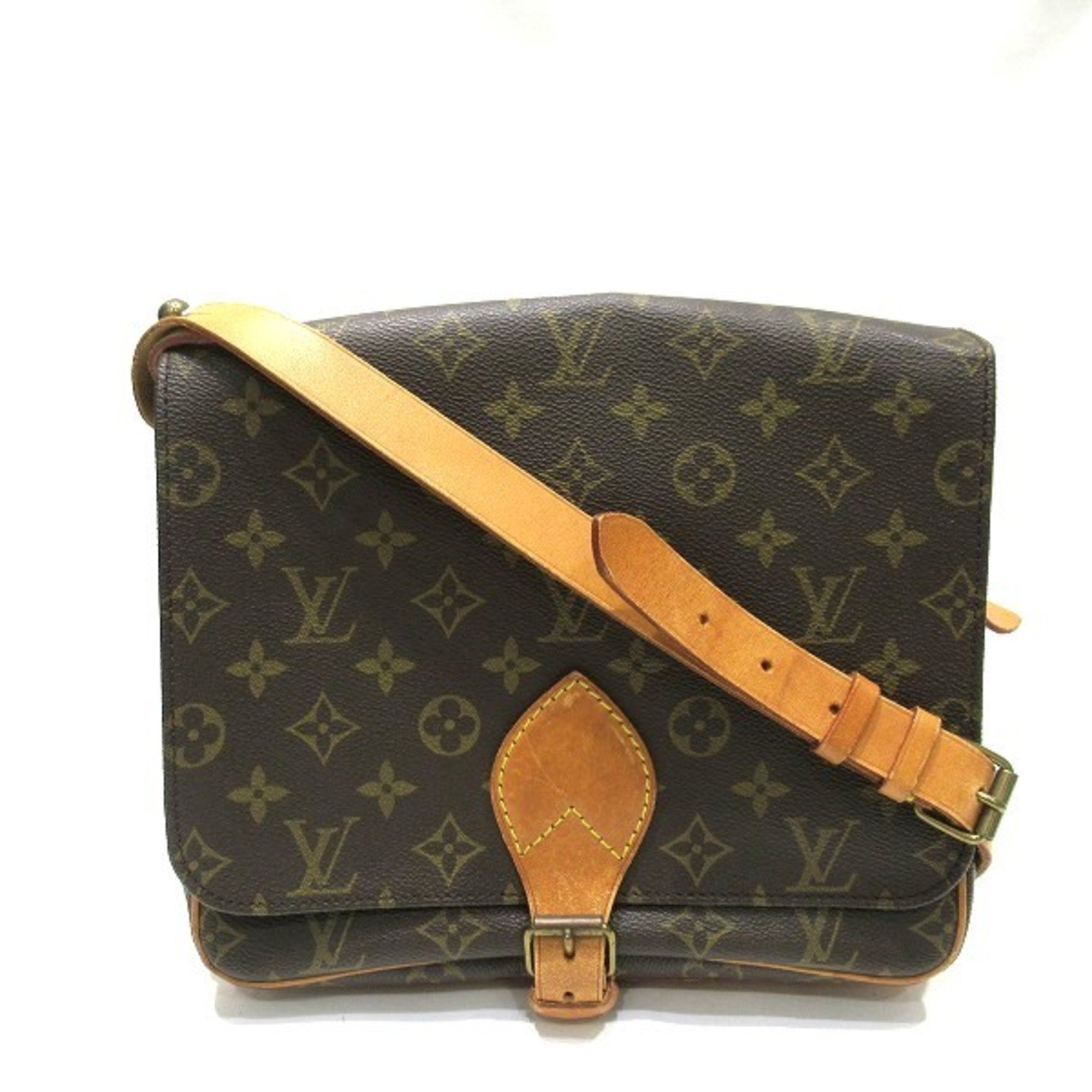 Louis Vuitton Monogram Cartesier GM M51252 Bag Shoulder Women's