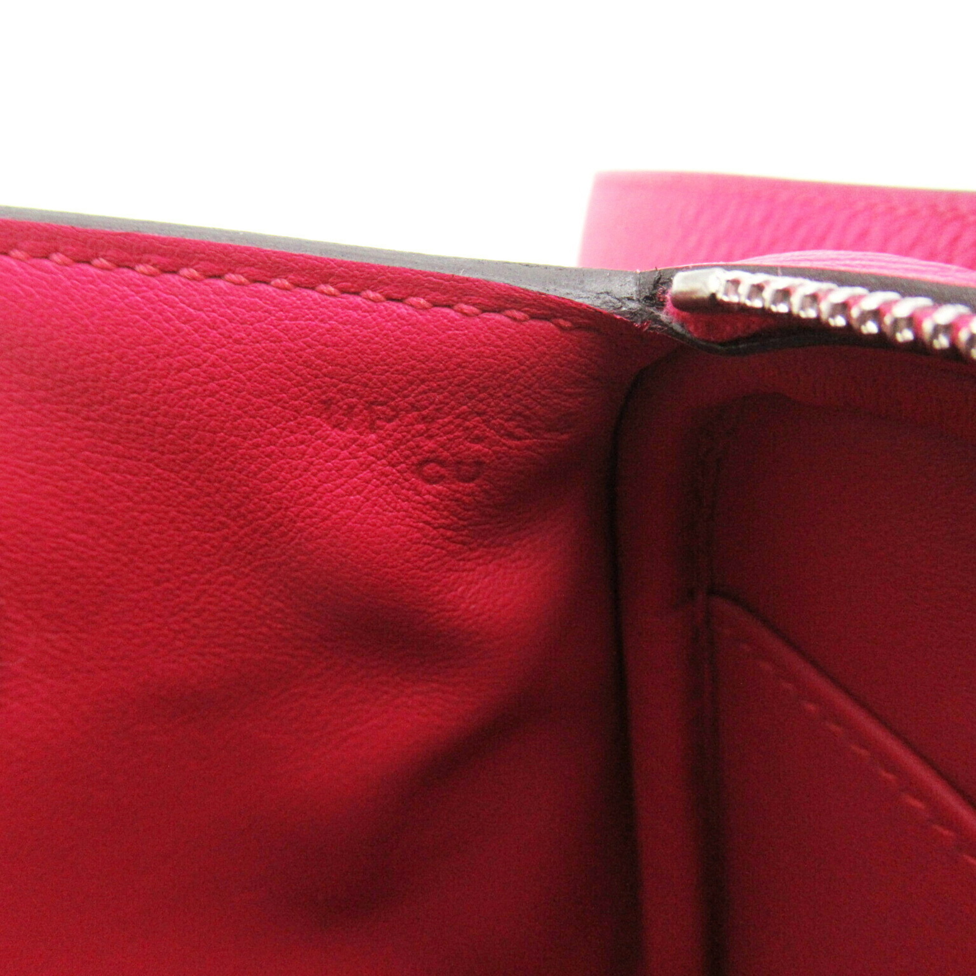 Hermes Lindy 2way shoulder bag, leather, Togo, women's, red