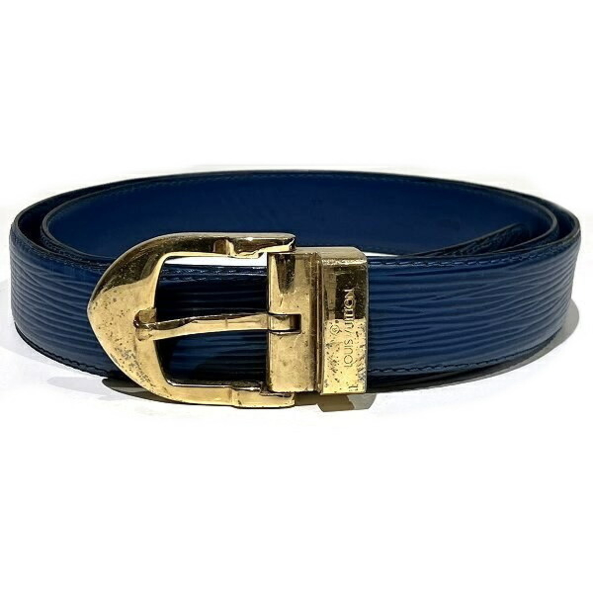 Louis Vuitton Epi Santur Classic R15005 Accessories Belts for Men and Women