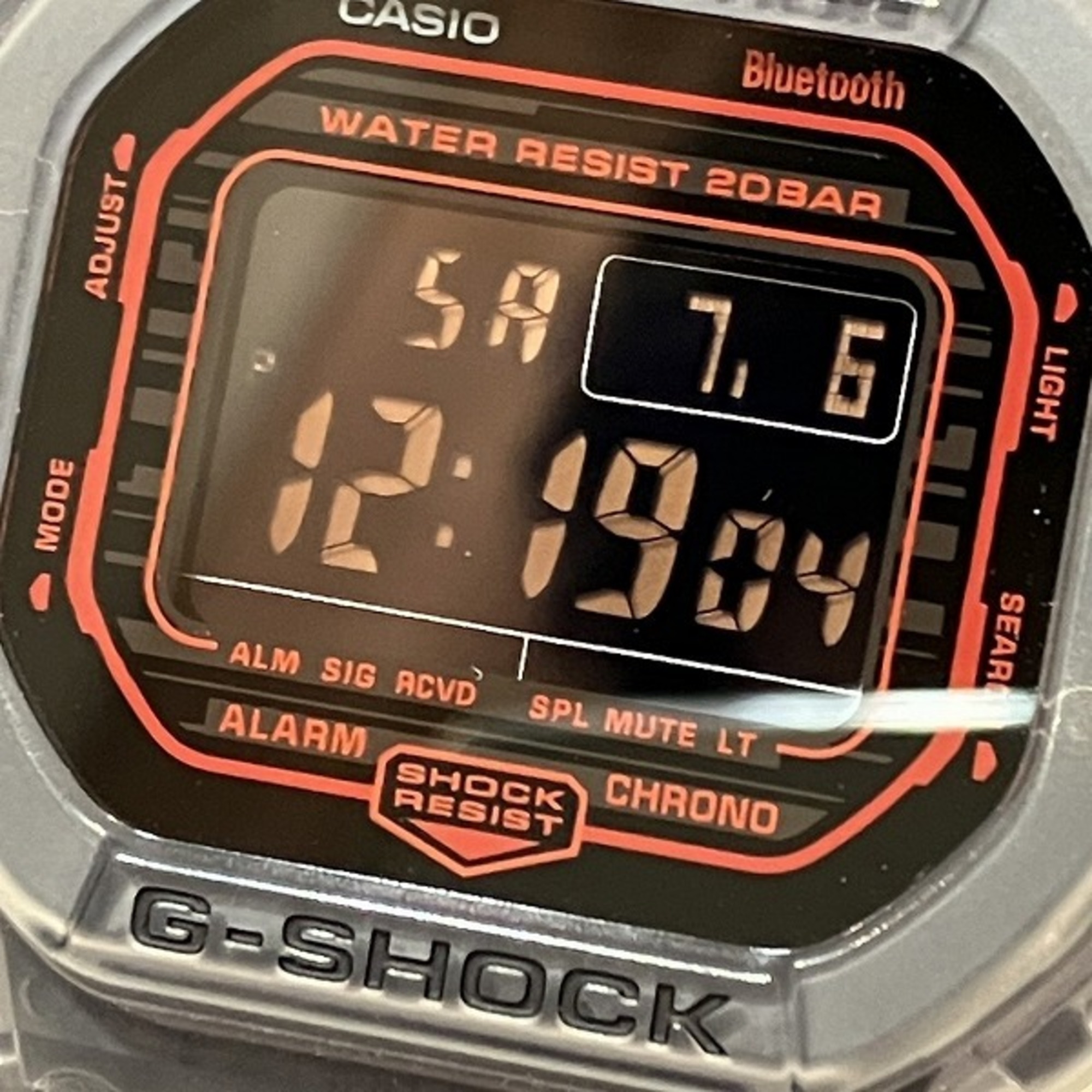 Casio G-SHOCK 5600 Series DW-B5600G-1JF Quartz Watch Men's