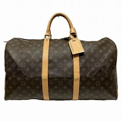 Louis Vuitton Monogram Keepall 50 M41426 Bag Boston bag Men's Women's