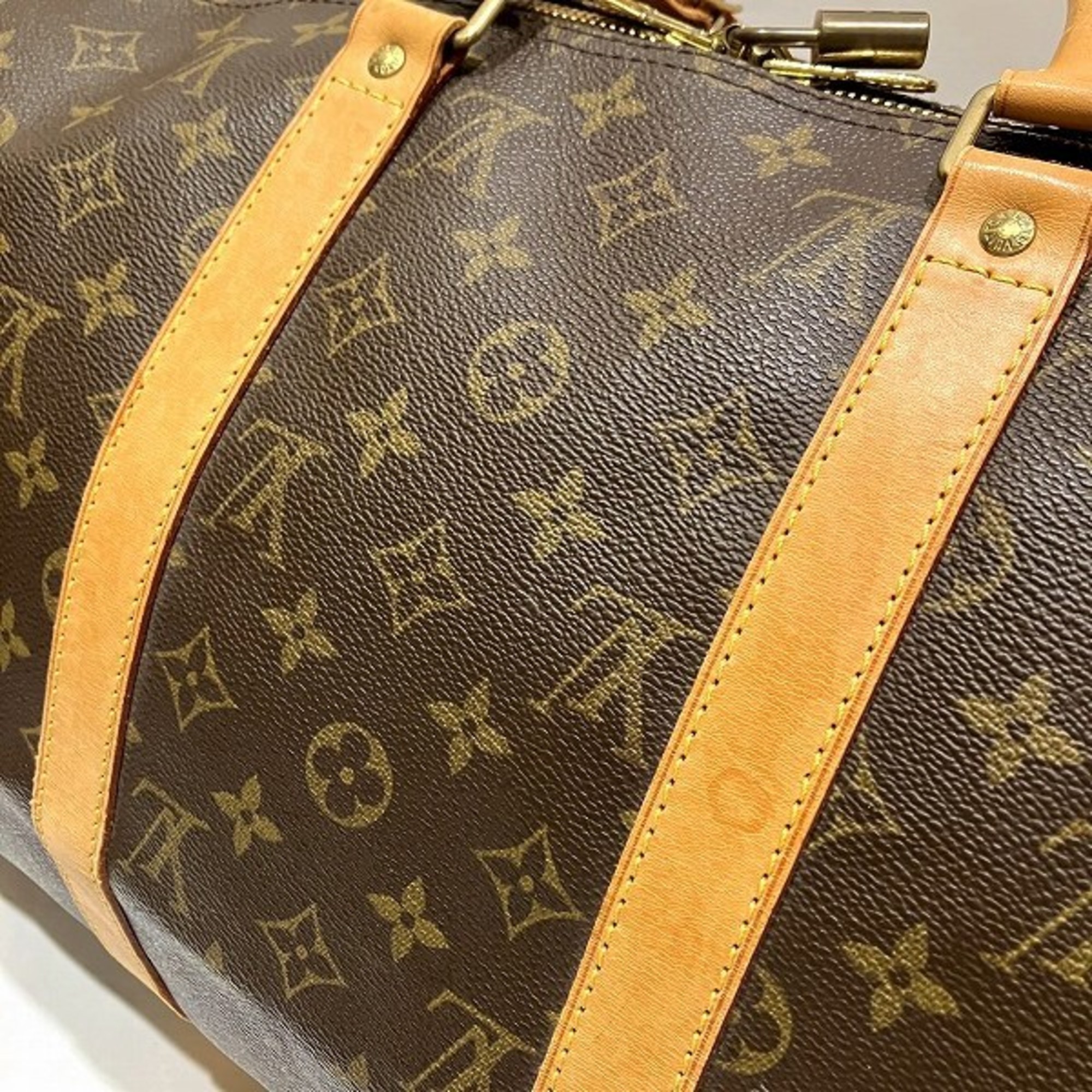 Louis Vuitton Monogram Keepall 50 M41426 Bag Boston bag Men's Women's