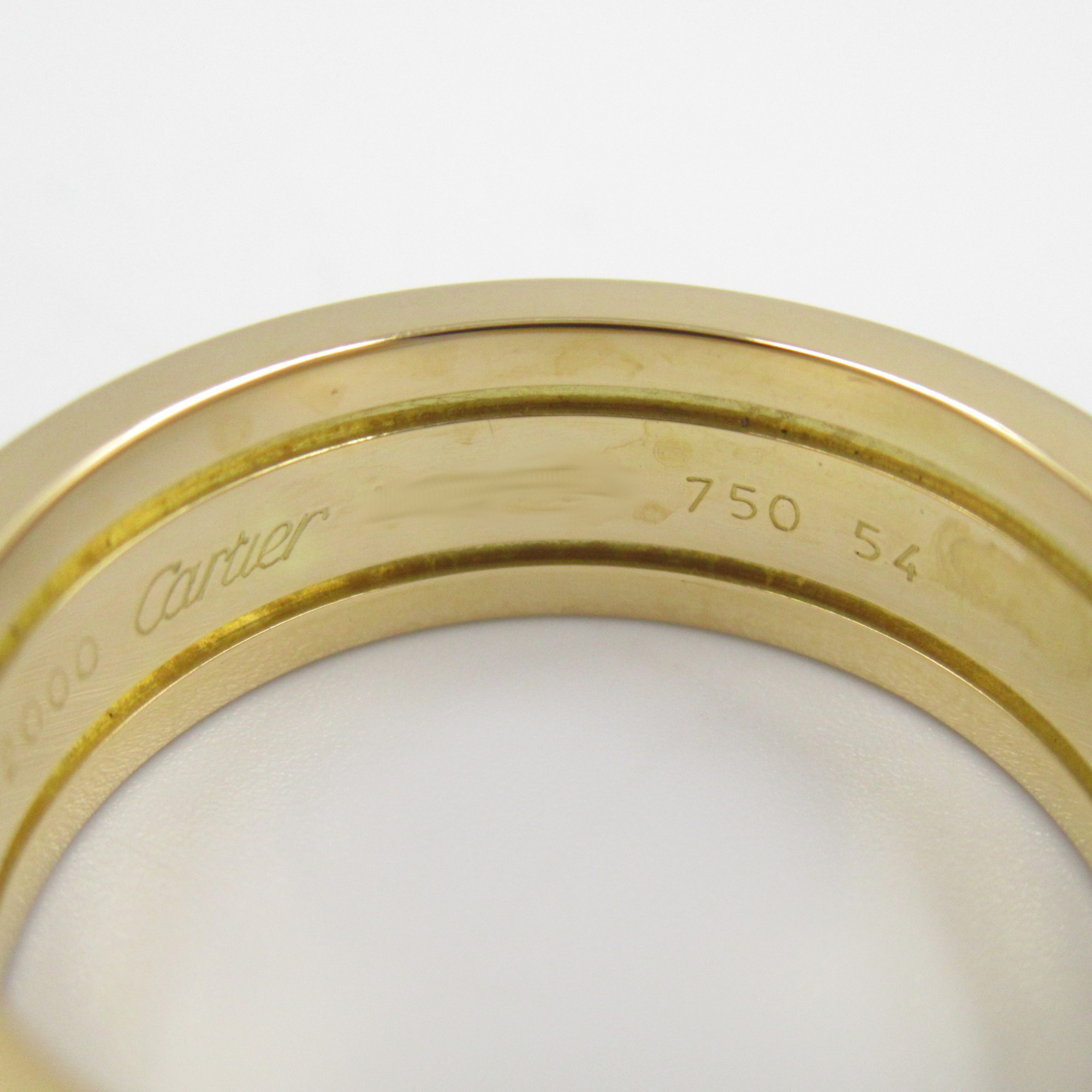 Cartier C2 Ring, K18 (Yellow Gold), Women's, Gold