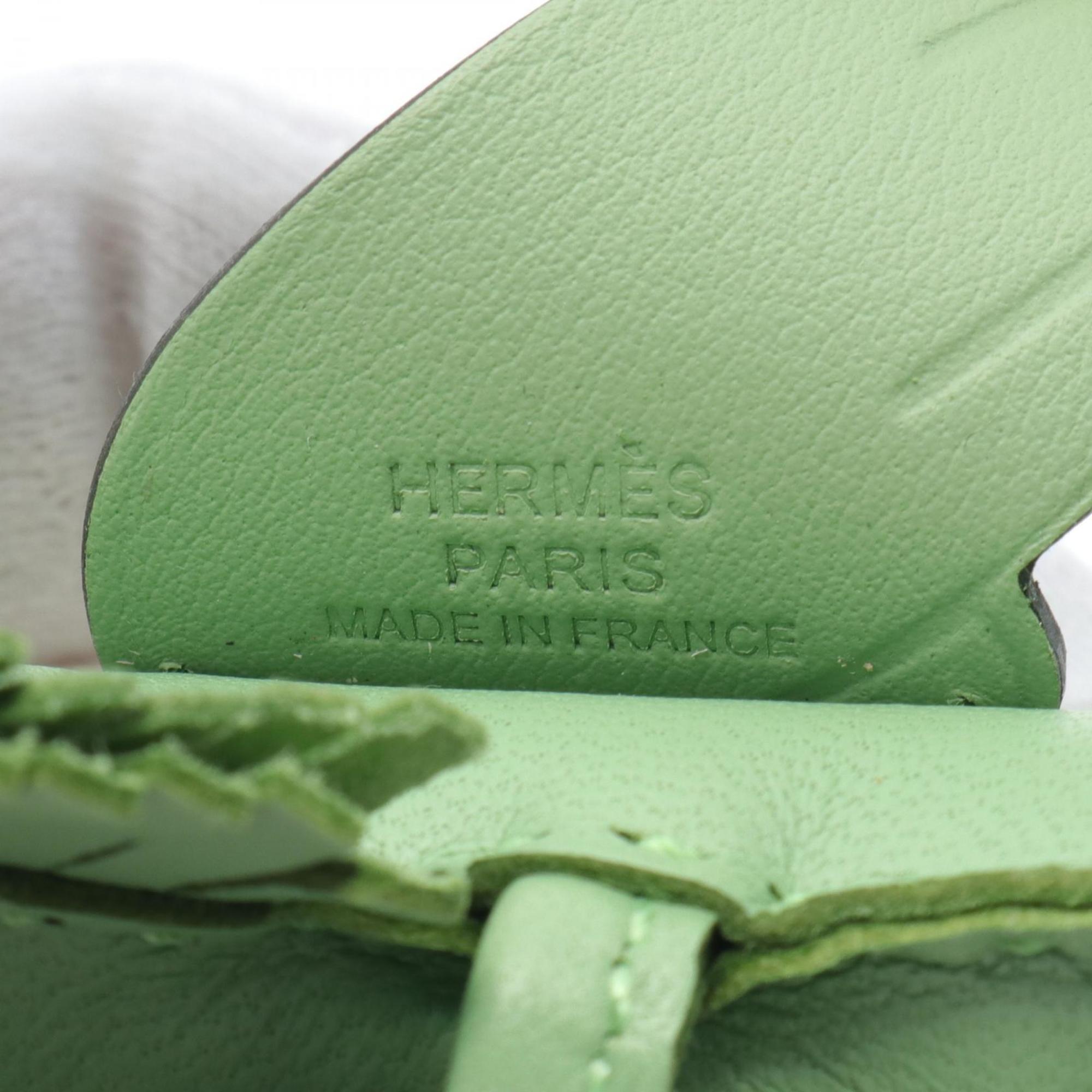 Hermes HERMES Rodeo Pegasus PM Vert Cricket Charm Anjou Milo Veau Swift Women's Green