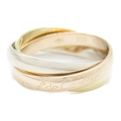 Cartier Trinity Ring, K18 (yellow gold), K18WG (white K18PG (pink Ladies, Gold