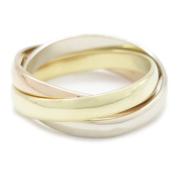 Cartier Trinity Ring, K18 (yellow gold), K18WG (white K18PG (pink Ladies, Gold