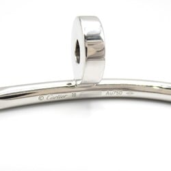 CARTIER Juste un Clou Bracelet, K18WG (White Gold), Men's, Women's, Silver