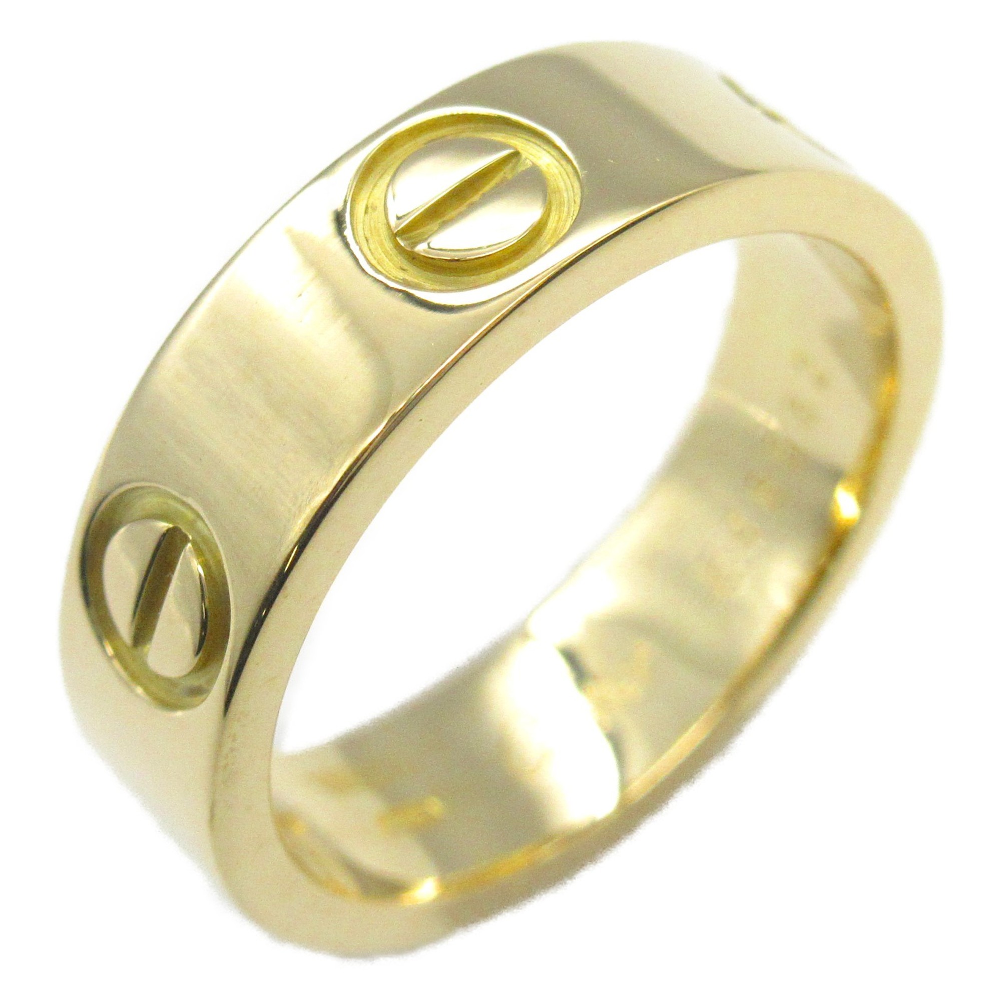 Cartier Love Ring, K18 (yellow gold), Men's, Women's, Gold