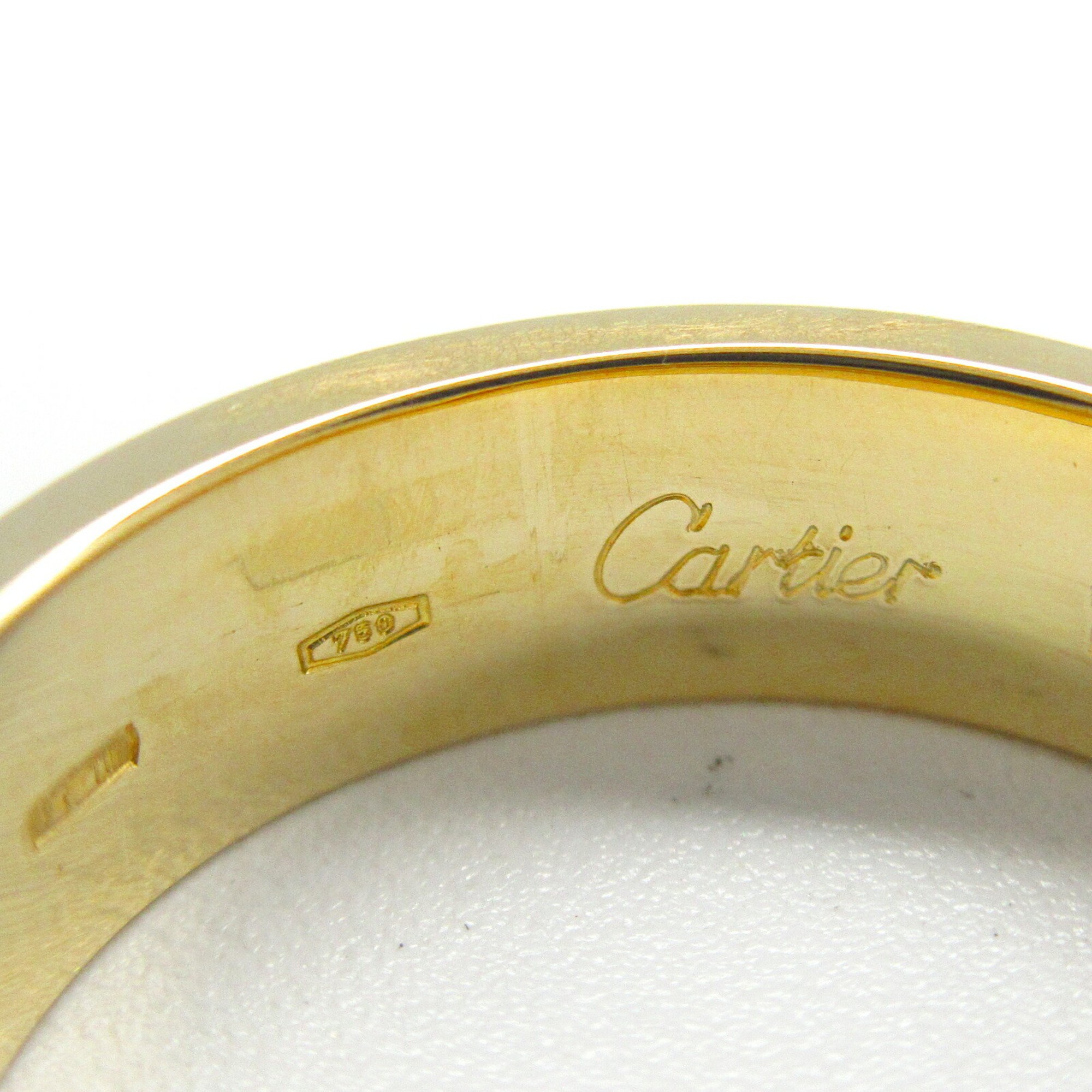 Cartier Love Ring, K18 (yellow gold), Men's, Women's, Gold