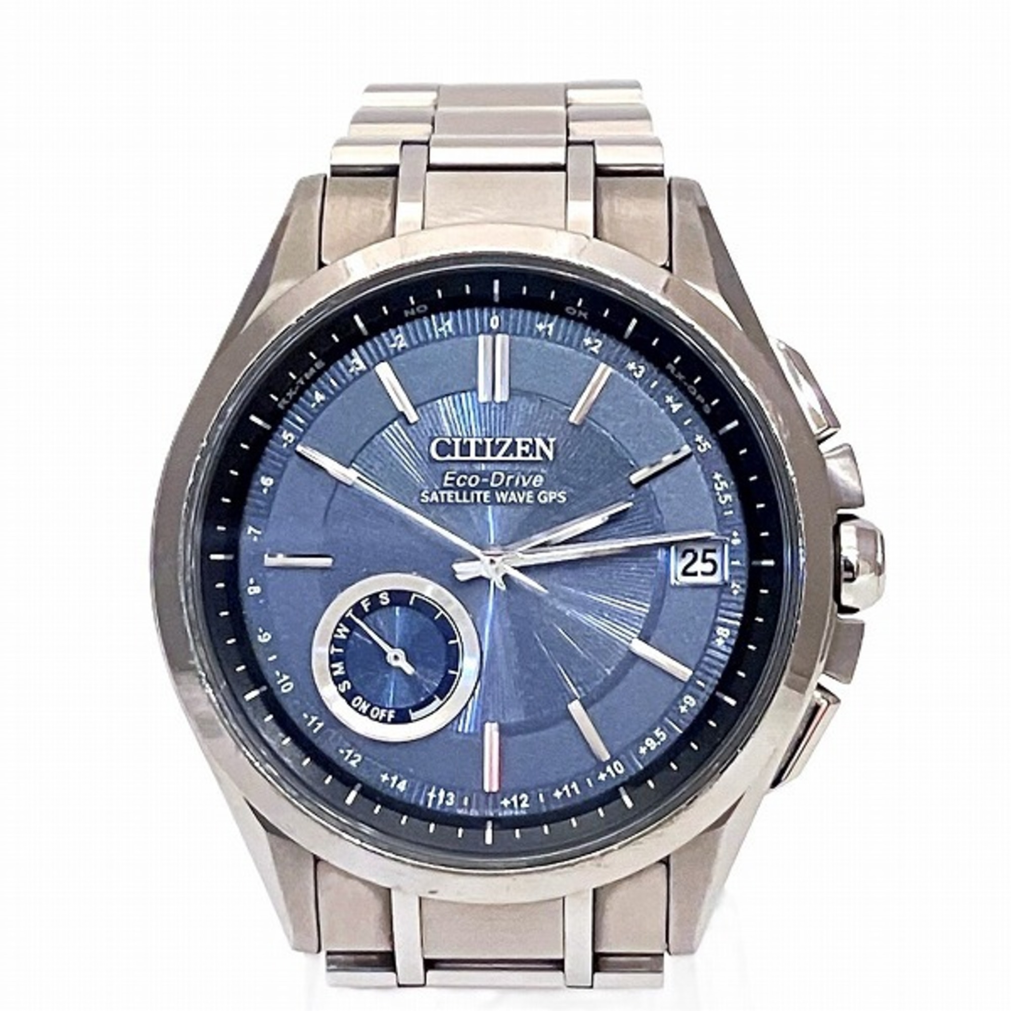 Citizen Attesa Radio Wave Control Solar Titanium Men's Watch CC3010-51L