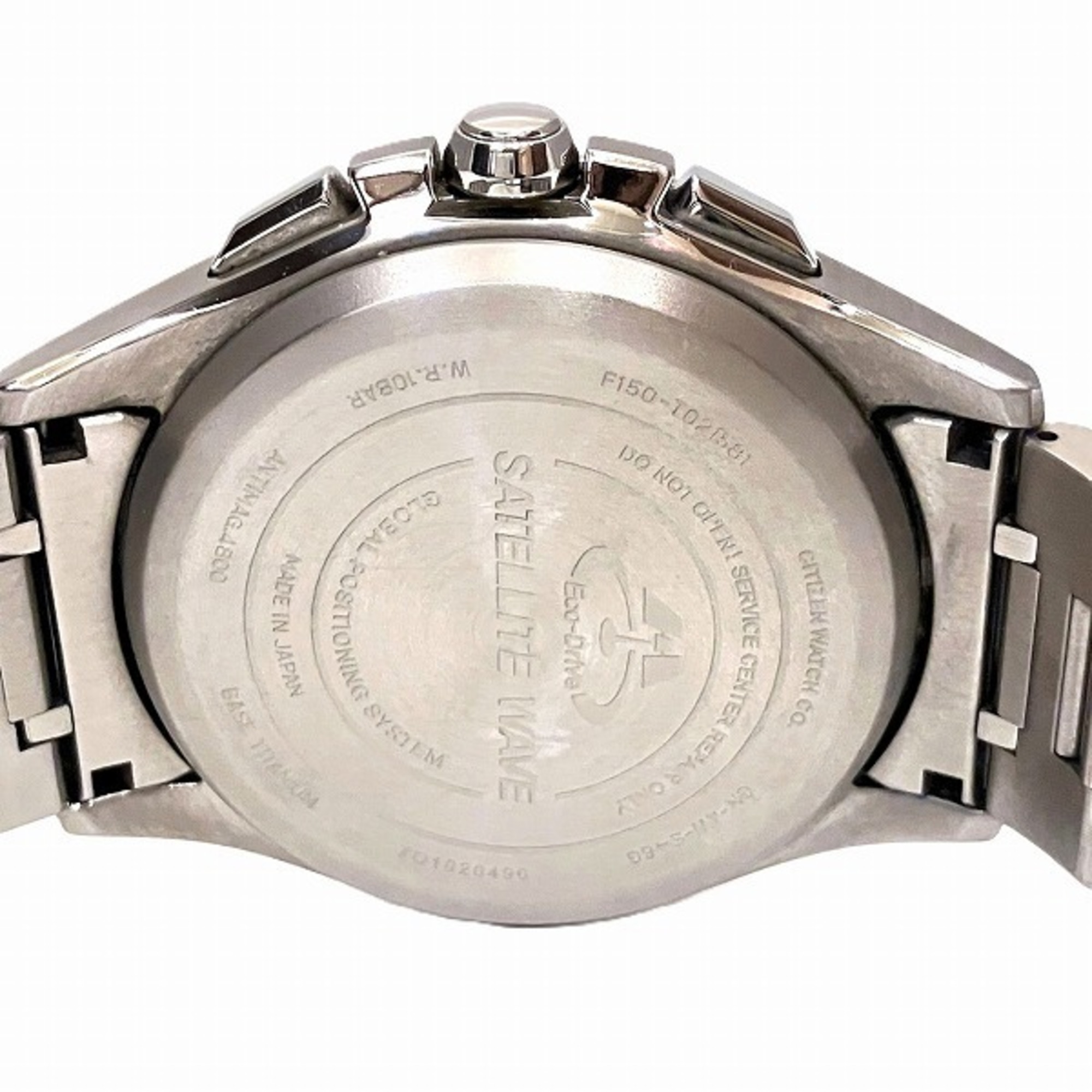 Citizen Attesa Radio Wave Control Solar Titanium Men's Watch CC3010-51L