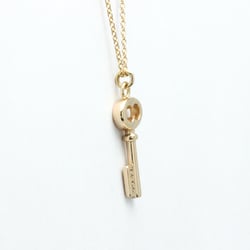 Tiffany Tiffany Keys Vintage Oval Key Mini Pink Gold (18K) No Stone Men,Women Fashion Pendant Necklace (Pink Gold)