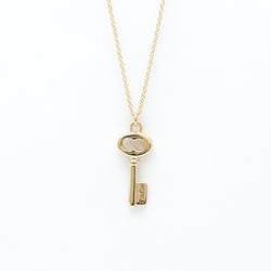 Tiffany Tiffany Keys Vintage Oval Key Mini Pink Gold (18K) No Stone Men,Women Fashion Pendant Necklace (Pink Gold)