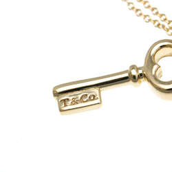 Tiffany Tiffany Keys Vintage Oval Key Mini Pink Gold (18K) No Stone Men,Women Fashion Pendant Necklace (Pink Gold)