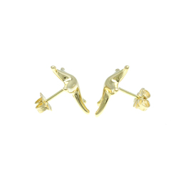 Tiffany Starfish No Stone Yellow Gold (18K) Stud Earrings Gold