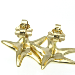 Tiffany Starfish No Stone Yellow Gold (18K) Stud Earrings Gold