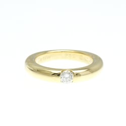 Cartier Ellipse Ring Yellow Gold (18K) Fashion Diamond Band Ring Carat/0.25 Gold