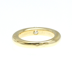 Cartier Ellipse Ring Yellow Gold (18K) Fashion Diamond Band Ring Carat/0.25 Gold