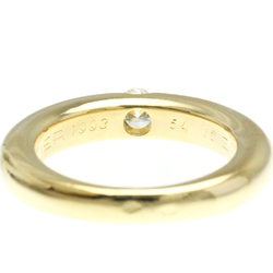 Cartier Ellipse Ring Yellow Gold (18K) Fashion Diamond Band Ring Carat/0.25 Gold